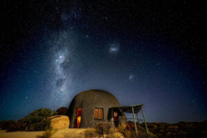 night sky above Mountain Suite
